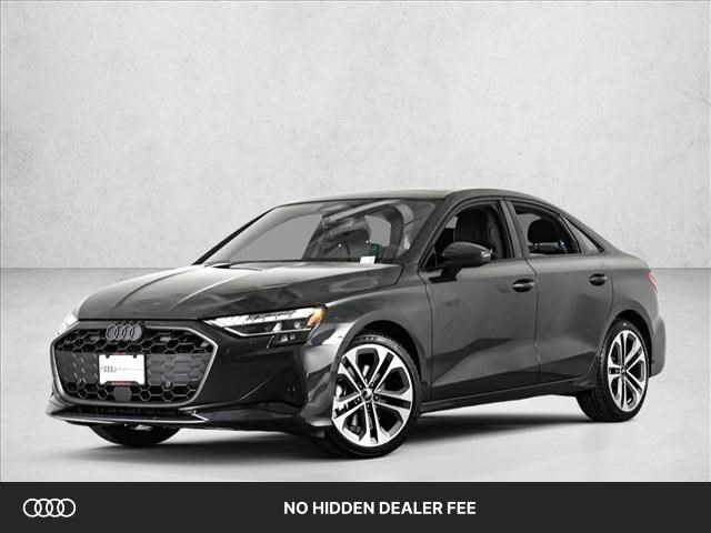 Manhattan Gray Metallic 2026 Audi A3 quattro Premium Plus 40 TFSI Sedan All-Wheel Drive Automatic