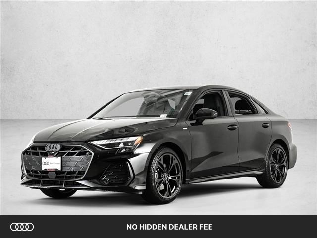 Mythos Black Metallic 2026 Audi A3 Sedan All-Wheel Drive Automatic