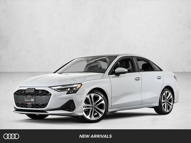 Arrow Gray Pearl Effect 2025 Audi A3 quattro Premium Plus 40 TFSI Sedan All-Wheel Drive Automatic