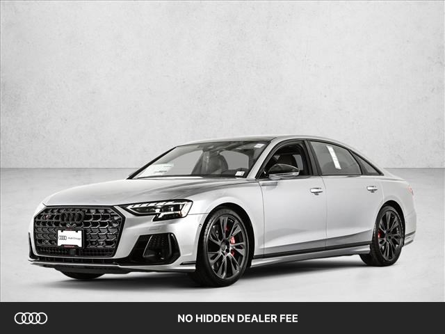 Florett Silver Metallic 2026 Audi S8 4.0T quattro Sedan All-Wheel Drive Automatic