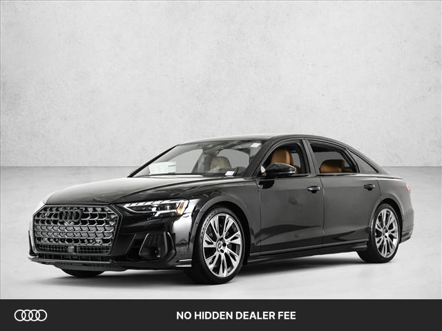 Sebring Black Crystal Effect 2027 Audi S8 Sedan All-Wheel Drive Automatic