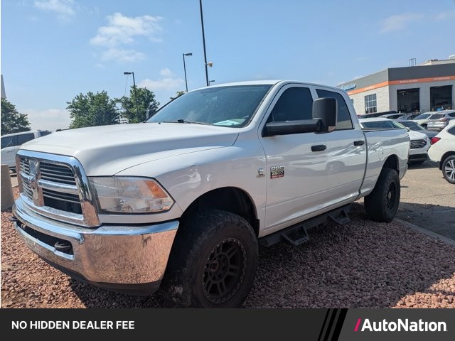 Bright White 2012 RAM 2500 Pickup Truck Four-Wheel Drive 6-Speed Automatic