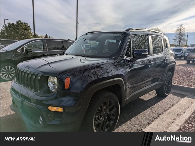 Jetset Blue Clearcoat 2019 Jeep Renegade Altitude 4WD SUV / Crossover Four-Wheel Drive 9-Speed Automatic