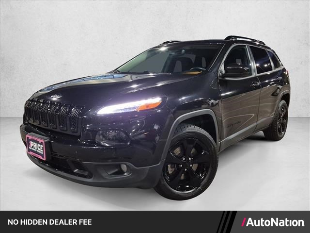 Brilliant Black Crystal Pearlcoat 2015 Jeep Cherokee SUV / Crossover 9-Speed Automatic