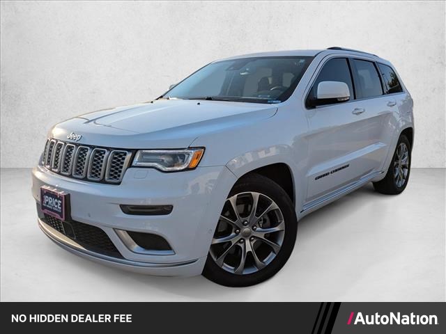 Bright White Clearcoat 2020 Jeep Grand Cherokee SUV / Crossover Four-Wheel Drive 8-Speed Automatic
