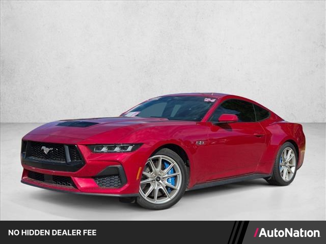 Rapid Red Metallic Tinted Clearcoat 2024 Ford Mustang Coupe Rear-Wheel Drive Automatic