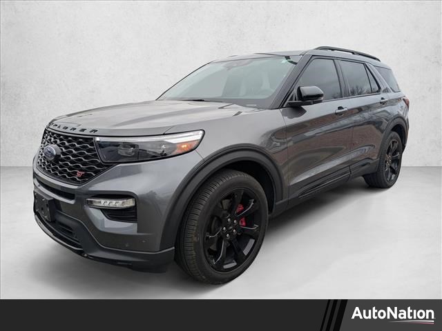 Carbonized Gray Metallic 2023 Ford Explorer ST AWD SUV / Crossover All-Wheel Drive Automatic