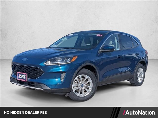 Dark Persian Green Metallic 2020 Ford Escape SUV / Crossover All-Wheel Drive 8-Speed Automatic