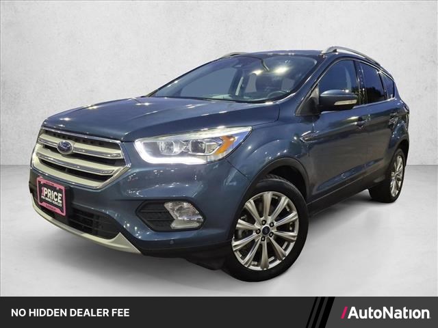 Blue Metallic 2018 Ford Escape SUV / Crossover All-Wheel Drive Automatic