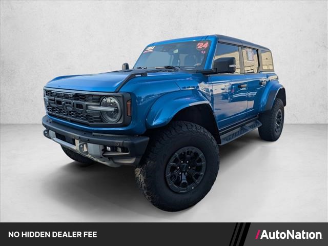 Velocity Blue Metallic 2024 Ford Bronco Raptor SUV / Crossover Four-Wheel Drive Automatic