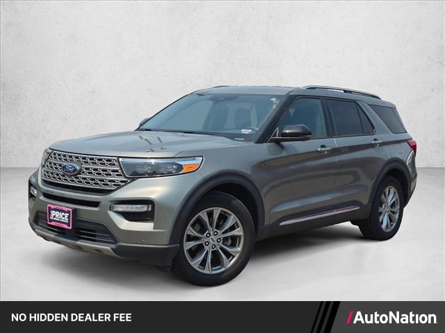 Silver Spruce Metallic 2020 Ford Explorer SUV / Crossover All-Wheel Drive Automatic