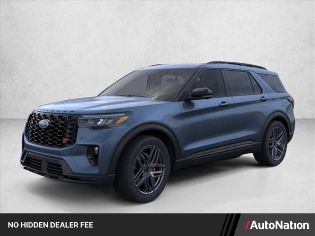 Vapor Blue Metallic 2026 Ford Explorer SUV / Crossover All-Wheel Drive Automatic