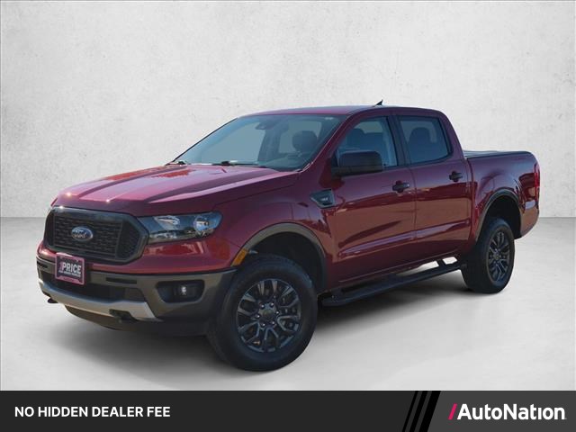 Rapid Red Metallic Tinted Clearcoat 2020 Ford Ranger Pickup Truck Four-Wheel Drive Automatic