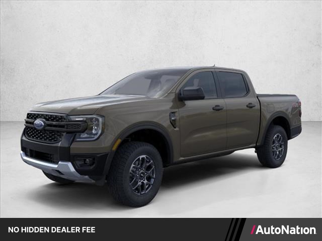 Marsh Gray 2026 Ford Ranger Pickup Truck Four-Wheel Drive Automatic