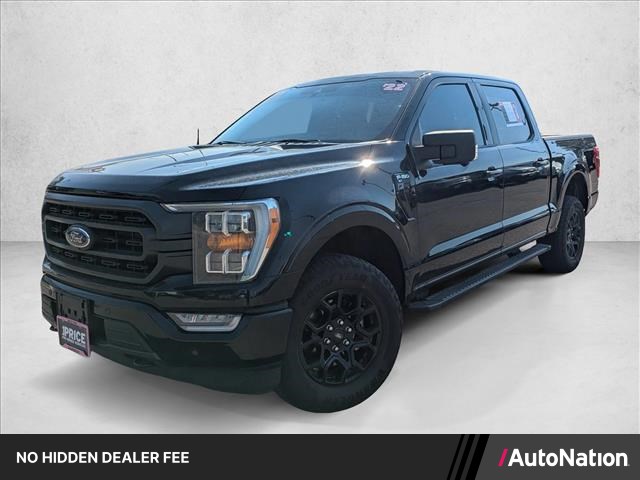 Agate Black Metallic 2022 Ford F-150 Pickup Truck Four-Wheel Drive Automatic