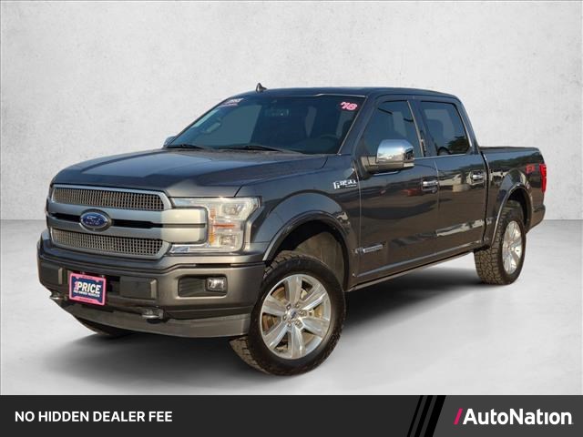 Gray (Magnetic Metallic) 2018 Ford F-150 Pickup Truck Four-Wheel Drive Automatic
