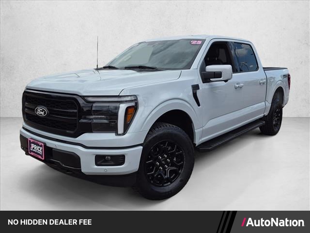 Space White Metallic 2025 Ford F-150 Pickup Truck Four-Wheel Drive Automatic