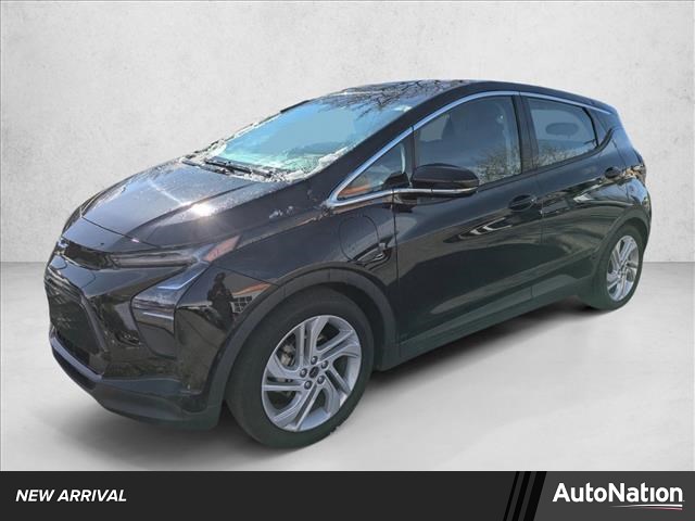 Mosaic Black Metallic 2023 Chevrolet Bolt EV 1LT FWD Hatchback Front-Wheel Drive 1-Speed Automatic