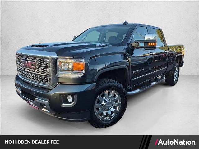 Dark Slate Metallic 2019 GMC Sierra 2500HD Pickup Truck Four-Wheel Drive 6-Speed Automatic