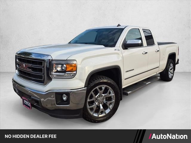Summit White 2014 GMC Sierra 1500 Pickup Truck Four-Wheel Drive 6-Speed Automatic
