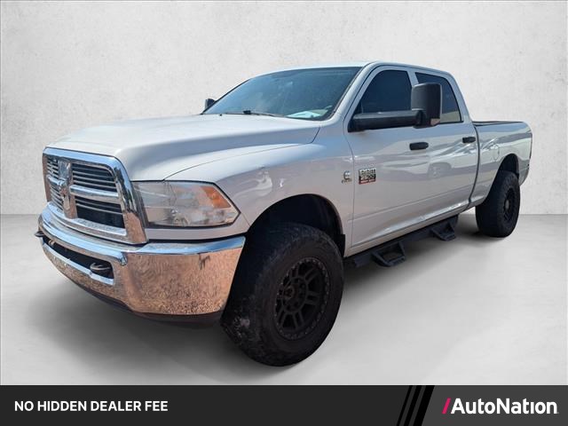Bright White 2012 RAM 2500 Pickup Truck Four-Wheel Drive 6-Speed Automatic