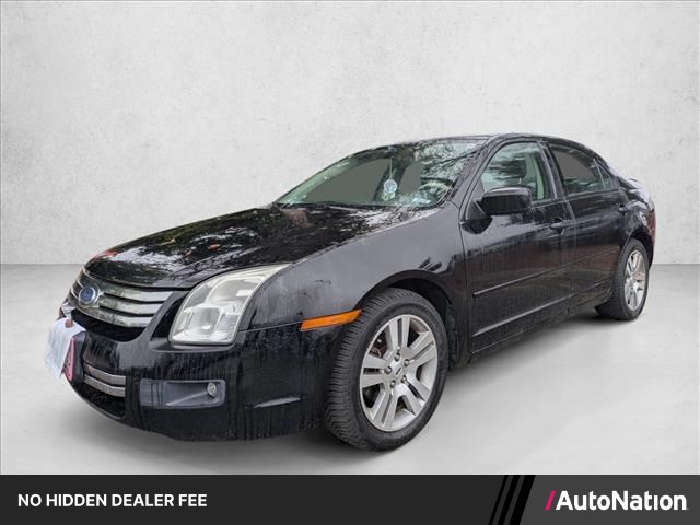 Black 2007 Ford Fusion SE Sedan Front-Wheel Drive Automatic