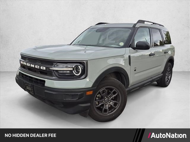 Gray (Cactus Grey) 2022 Ford Bronco Sport SUV / Crossover All-Wheel Drive 8-Speed Automatic