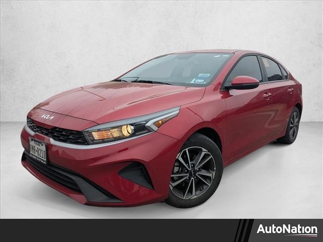 Currant Red 2024 Kia Forte LXS FWD Sedan Front-Wheel Drive Automatic