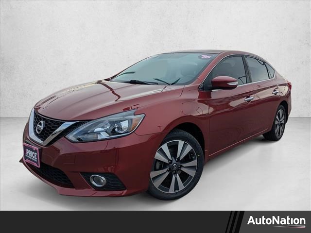 Cayenne Red Pearl Metallic 2016 Nissan Sentra SL Sedan Front-Wheel Drive Automatic