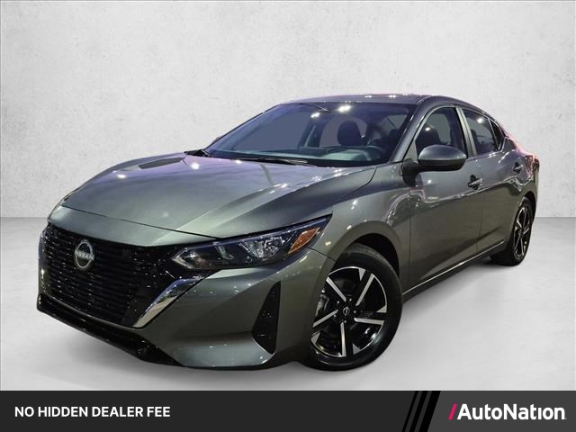 Gray (Gun Metallic) 2025 Nissan Sentra Sedan Front-Wheel Drive Automatic