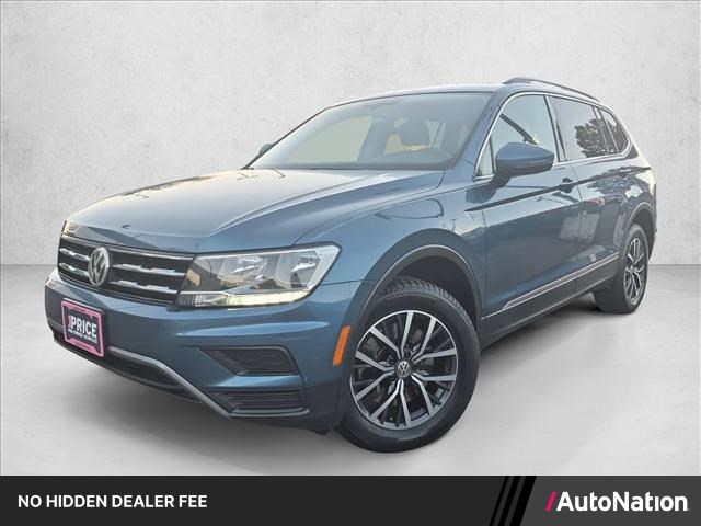 Blue 2020 Volkswagen Tiguan SUV / Crossover All-Wheel Drive 8-Speed Automatic