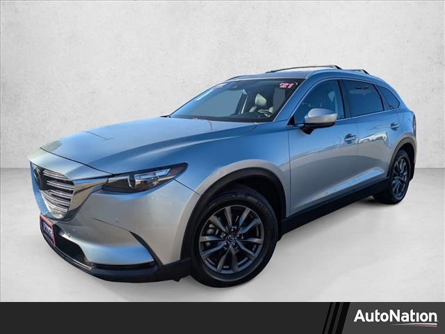 Sonic Silver Metallic 2021 Mazda CX-9 Touring AWD SUV / Crossover All-Wheel Drive Automatic