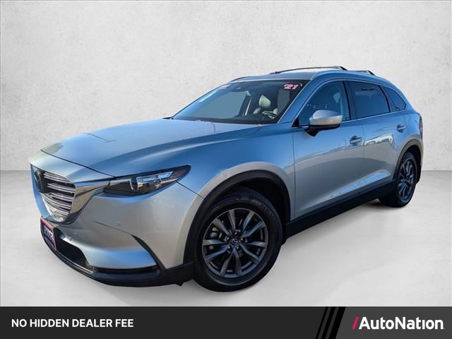 Sonic Silver Metallic 2021 Mazda CX-9 Touring AWD SUV / Crossover All-Wheel Drive Automatic
