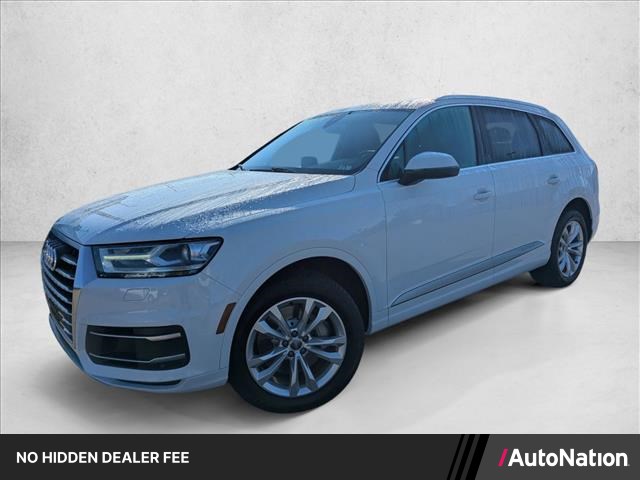 Carrara White 2019 Audi Q7 45 TFSI quattro Premium SUV / Crossover All-Wheel Drive Automatic