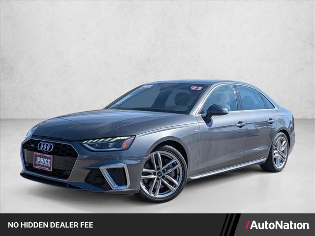 Gray 2023 Audi A4 quattro Premium Plus S Line 45 TFSI AWD Sedan All-Wheel Drive Automatic