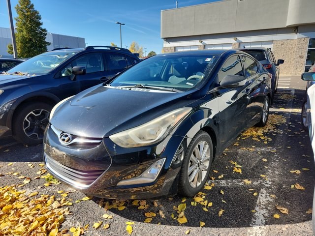 Phantom Black 2014 Hyundai Elantra Sedan Front-Wheel Drive Automatic