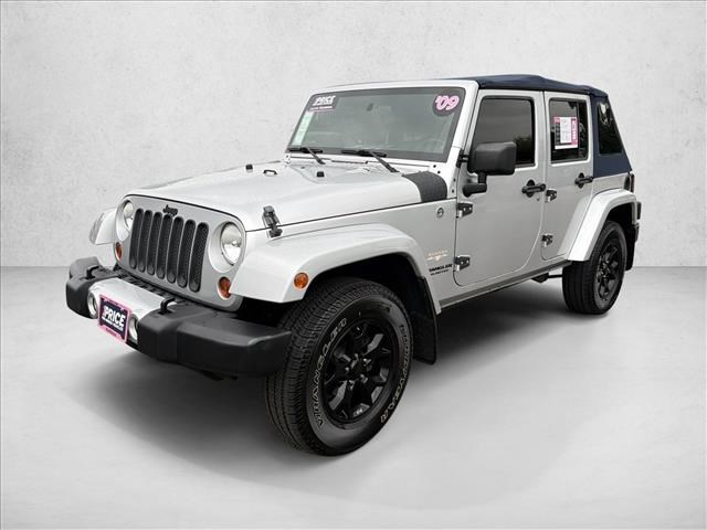 Bright Silver Metallic 2009 Jeep Wrangler SUV / Crossover Four-Wheel Drive 4-Speed Automatic