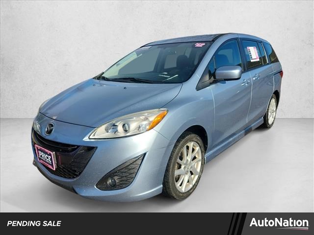 Clear Water Blue 2012 Mazda MAZDA5 Touring Minivan Front-Wheel Drive Automatic