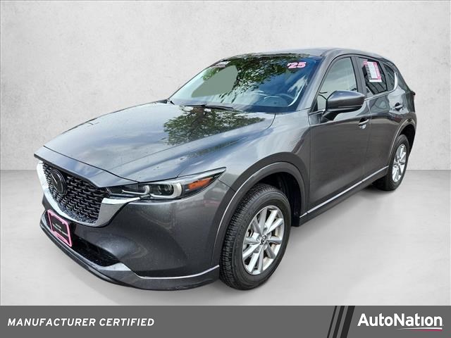 Machine Gray Metallic 2025 Mazda CX-5 2.5 S Preferred AWD SUV / Crossover All-Wheel Drive Automatic