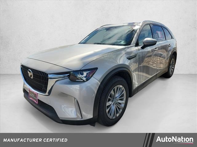 Gray (Platinum Quartz) 2024 Mazda CX-90 3.3 Turbo Preferred Plus AWD SUV / Crossover All-Wheel Drive Automatic