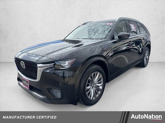 Jet Black Mica 2024 Mazda CX-90 3.3 Turbo Preferred Plus AWD SUV / Crossover All-Wheel Drive Automatic