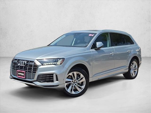 Silver 2024 Audi Q7 SUV / Crossover All-Wheel Drive Automatic