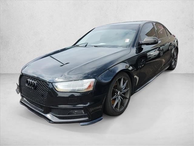 Brilliant Black 2015 Audi S4 Sedan All-Wheel Drive 7-Speed Automatic