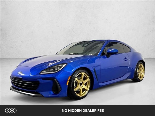 Blue 2024 Subaru BRZ Coupe Rear-Wheel Drive 6-Speed Manual