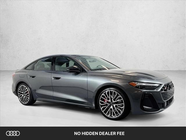 Gray 2025 Audi S5 Sedan All-Wheel Drive Automatic