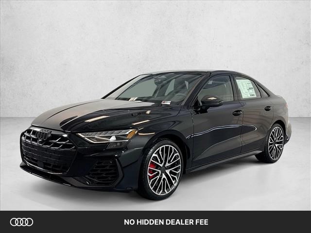 Mythos Black Metallic 2026 Audi S3 Sedan All-Wheel Drive Automatic