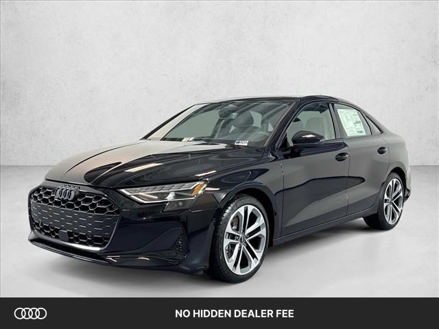 Brilliant Black 2026 Audi A3 Sedan All-Wheel Drive Automatic