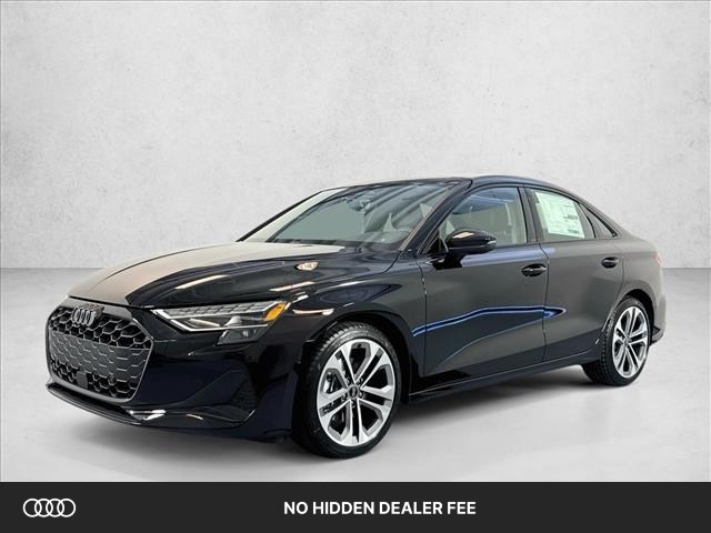 Brilliant Black 2026 Audi A3 Sedan All-Wheel Drive Automatic