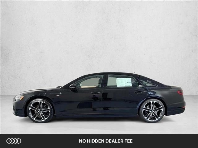 Mythos Black Metallic 2027 Audi A8 Sedan All-Wheel Drive Automatic