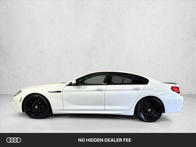 Alpine White 2015 BMW 6 Series Sedan Rear-Wheel Drive Automatic